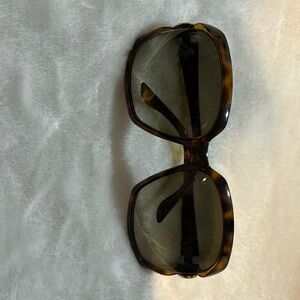 Gucci Sunglasses Tortoise withh Gold Accents